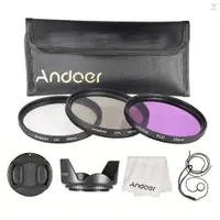 在飛比找蝦皮商城優惠-Andoer 55mm 濾鏡套件 (UV+CPL+FLD) 