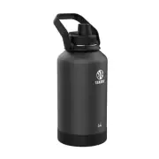 Takeya Actives Insulated Stainless Steel Water Bottle with Spout Lid, 64 Ounce