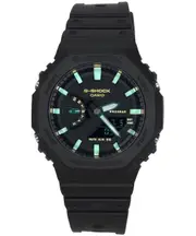 Casio G-SHOCK Black Alarm Stopwatch Timer Calendar GA-2100RC-1A 200M Mens Watch