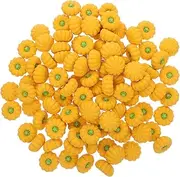 Angoily 100pcs Pumpkin Shaped Mini Erasers for Cute Classroom Supplies Compact TPR Erasers for Easy Pencil Mark Removal Fun Party Favors Daily Use