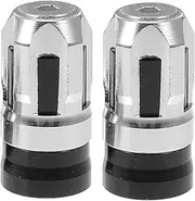 Anneome 2pcs Valve Covers Durable Tire Caps for Car Motorcycle and Electric Vehicle Easy to Install Robust Design Protection Against Flat Tires