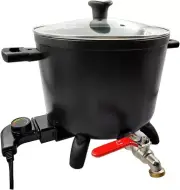 Electric Wax Melter for Candle Making with Pot Stand, 7 Qts (14 Lbs), Soy Wax Me