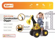 Kan-i Ride-On Construction Digger