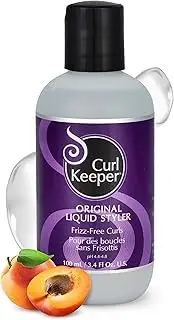 Original Curl Keeper Anti-Frizz Curl Defining Hair Styler (3 Oz) - Lightweight Curl Definer Liquid Gel for All Weather Conditions - Wavy & Curly Hair Products for Women (Cream Alternative)
