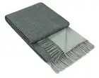 Chiswick Throw - Merino Wool/Cashmere - Charcoal 140W x 200H cm