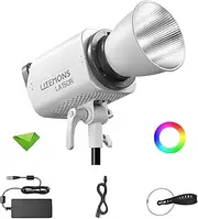 Godox LA150R 165W RGB LED Video Light Bowen Mount, 1800K-10000K CCT with G/M Adjustment, Support APP Control 14 Lighting FX, LED Studio Light for Live Streaming, Microfilm Shooting, Video Recording