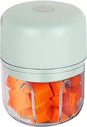 Garlic Mincer Electric,Electric Garlic Mincer | Portable 304 Stainless Steel Chopper Cordless USB Rechargeable Small For Vegetable, Pepper, Onion, Baby Food