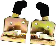 Folpus 2 Pieces Forklift Door Lock Parts for Forklift Tractor Motorhome