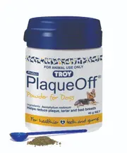 Troy Plaque Off for Pet Dogs Tartar Bad Breath Plaque 40g