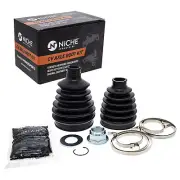 NICHE Rear CV Axle Boot Kit for Yamaha 2HC-2530Y-00-00 2HC-2530X-10-00 YXZ1000R