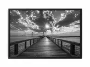 To Ocean Framed Print Fine Art Poster Print