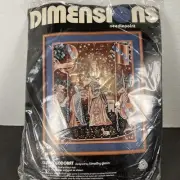 NEW - Dimensions Cluny's L'Odorat 2128 Needlepoint Kit From 1980 Persian Wool
