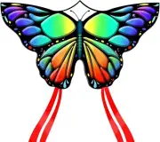 Butterfly Kite for Kids & Adults, Easy to Fly Big Colorful Kite for Beginners