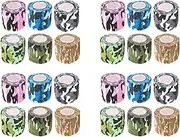Mellisso 24 Roll Wrap Tape Bulk (Assorted and Camouflage Colors Random) Vet Tape Self Adhesive Adherent