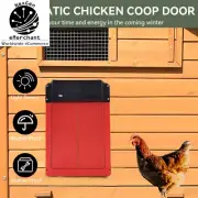 Smart Chicken Coop Door Opener with Light Sensor, Waterproof, Battery-Powered