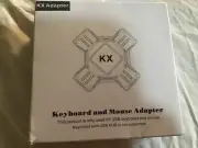 KX USB GAME CONTROLLERS ADAPTER CONVERTER VIDEO GAME KEYBOARD MOUSE CONVERTER FO