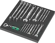 Wera 9731 Foam Insert 6003 Joker Combination Spanner 19 Piece Set