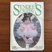 NEW Syndee's Crafts 24008 Precious Doll Dress Pants Sewing Pattern 1991