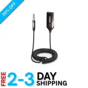 Plug & Play Bluetooth Adapter for Cars – AUX 5.4 Receiver with Microphone