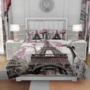 Bed Sheets g1674 3D Floral Print Flowers Pattern Bedding Bed Set 3D Print Fashion Rose Daisy Lavender Bedding Sets Queen Duvet Cover & 2 Pillow Shams