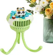 Ancsttu Portable Stroller Fan,Small Fan with 3 Speed Settings | Quiet Baby Travel Gear for Outdoor Camping Bedroom Sleeping Crib Car Seat