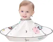 Aethland Kids Haircut Cape Hair Cutting Cape, Barber Cape Waterproof Foldable Umbrella Hair Catch Haircut Cape