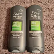 2 Pk Dove Men + Care Men + Care Body and Face Body Wash Extra Fresh Refreshing