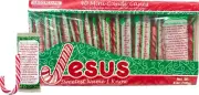 Scripture Candy, Mini Candy Canes Featuring The Candy Cane Legend, 40 Pieces
