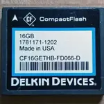 美國DELKIN DEVICES CF卡16GB本地磁盤工業工控CF閃存16G SLC【凱瑞五金品質店】