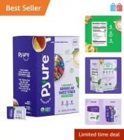 Organic Stevia Sweetener Packets Zero Calorie Sugar Substitute Keto 240 Count