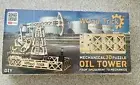 Wood Trick Oil Tower Mechanical Wooden 3D Puzzle Model Assembly DIY Kit NIP