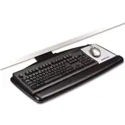 3M� Easy Adjust Keyboard Tray, Standard Platform, 23" Track, Black