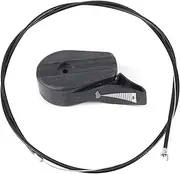 65inch Lawn Mower Throttle Cable Switch Kit, Universal Control Lever Handle Kit Engine Zone for Lawnmowers Cable Alloy Drive Cables High Hardness Garden Tool Electric Petrol Weeds