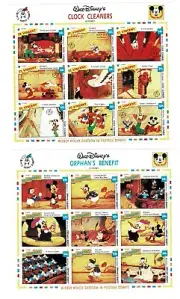 Walt Disney 5 hb Mickey Mouse Donald Goofy Sant Vicent stamps sellos