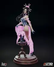 Psylocke Hellfire (1) Unpainted 1/6 resin model kit and base abe