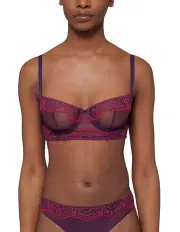 [Simone Perele] Celeste Half Cup Bra in Purple