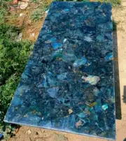 84" x 42" Labradorite Table Top , Labradorite Table Top, Labradorite Counter Top