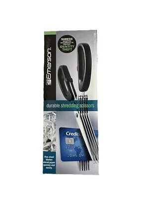 EMERSON 5 Blade Shredding Scissors Shears Paper Document Kitchen Vegetable Herbs