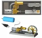 Steam Engine Model, Stirling Engine kit,Classroom Demonstration,Physics Deskt...