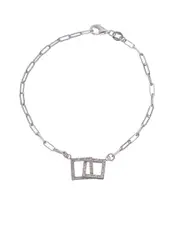 Meshmerise 18K Over Silver 0.18 ct. tw. Diamond Bracelet