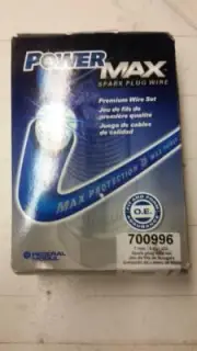 700996 PowerMAX Premium Spark Plug Wire Set Kia Spectra Hyundai Elantra, Tiburon