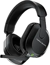 Turtle Beach Stealth 600 Wireless Multiplatform Amplified Gaming Headset for PC, PS5, PS4, & Mobile – Bluetooth, 80-Hr Battery, Noise-Cancelling Flip-to-Mute Mic, Waves 3D Audio - Black