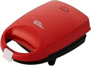 Davis & Waddell Electric Mini Jaffle Maker, Red