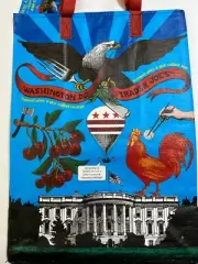 Washington DC Trader Joe's BAG reusable Shopping grocery ECO Go Green