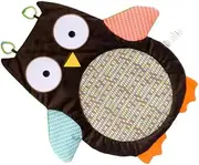 Baby Crawling Mat Owl Design Floor Pad Non-Slip Texture for Boys and Girls' Play