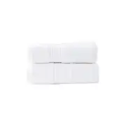Renee Taylor Brentwood 2 Piece White Bath Sheet Pack
