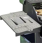 Spatula Mat for Griddle | Heat Resistant Griddle Accessory,Heat Resistant Silicone Side Shelf Pad Accessories with 8 Slots for Outdoors