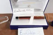 Waterman Liason Rollerball, Woodgrain Ebonite, GT, NOS