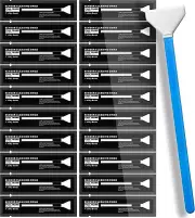 100Pcs 24mm Sensor Cleaning Swabs for Full Frame Sensor of DDR24 DSLR SLR Camera