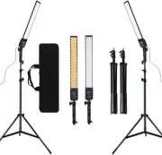 24W 3200-5500K Dimmable LED Photography Light with Tripod and Bag Kit for Camera
